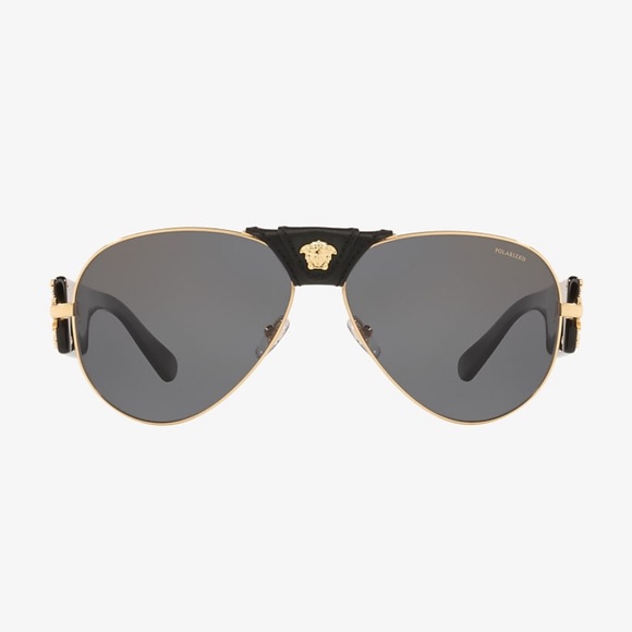 VERSACE Unisex VE2150Q Polarized Brand New $350